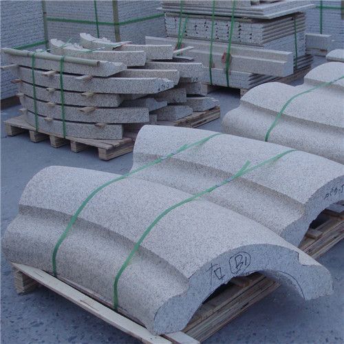 金奥石业黄金麻花岗岩弧形柱—别墅装饰的理想选择